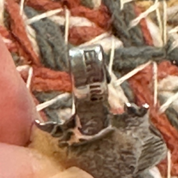 Vintage 1970s Sterling Frog Bracelet - Picture 5 of 10